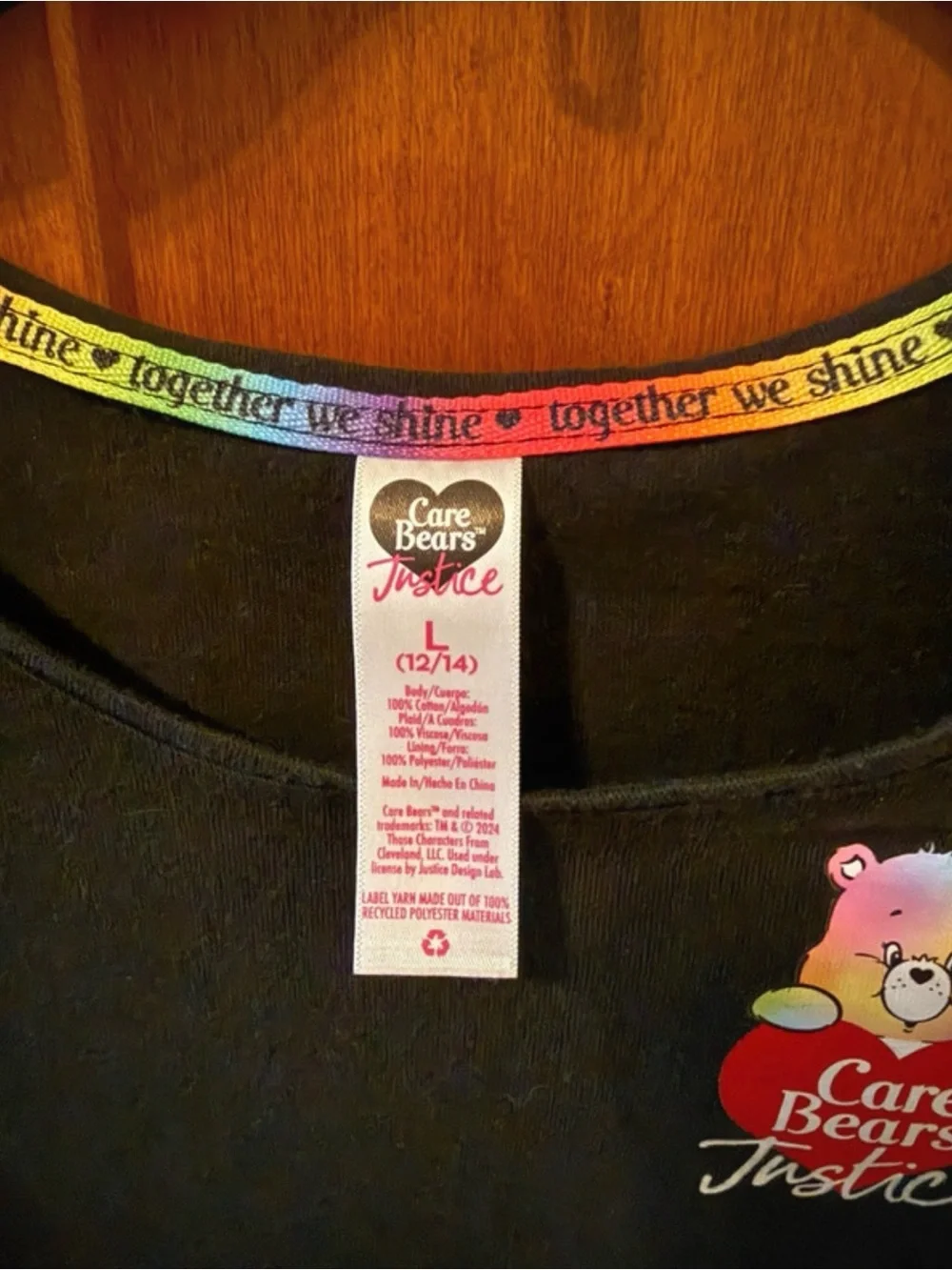 Justice Girls Care Bears 2FER Dress